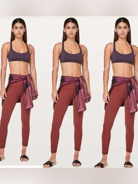 Lululemon Align Pant |I *25" Size 2! Beautiful Merlot wine color